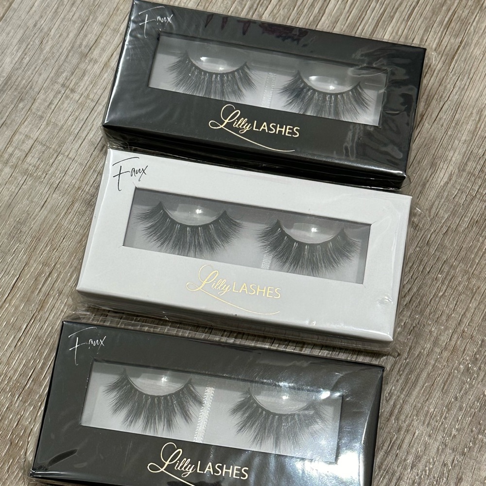 Set of three (3) authentic Lilly Lashes